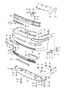 Diagram front apron bumper for your 2007 Porsche 911