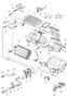 Image of Evaporator case. HEATER HOUSING. image for your 1998 Porsche 911