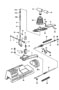 Image of Shift Frame Plate. Shift Plate mount. image for your 1966 Porsche 911