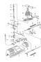 Diagram shift mechanism for cars with automatic transmission for your 2024 Porsche Taycan