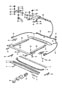 Image of Rail cover. Sunroof frame cover. (Front) image for your Porsche