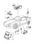 Diagram interior lights for your 2004 Porsche 911