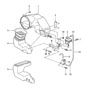 Diagram fresh-air intake system for your Porsche