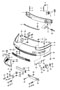 Diagram bumper front for your 2002 Porsche 911