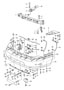 Diagram bumper rear for your 2001 Porsche Boxster