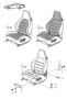 Image of Seat Hinge Cover. image for your Porsche 928