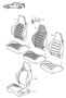 Diagram cover sports seat for your 1983 Porsche 928