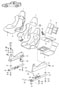 Image of Seat rail. Track. image for your 1990 Porsche 911 Carrera 2 Convertible