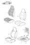 Diagram cover front seat for your 1983 Porsche 928