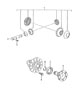 Image of Joint Flange. image for your 2017 Porsche 911