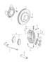 Diagram disc brake rear axle for your 2011 Porsche Cayman