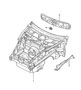 Diagram body front section for your 2020 Porsche Cayenne