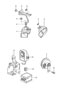 Diagram fanfare horn for your 1983 Porsche 944