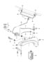 Diagram windscreen washer system for your Porsche