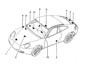 Diagram stickers stickers tyre pressure for your Porsche 911