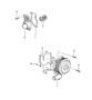 Diagram water pump thermostat housing for your 2001 Porsche 911