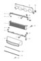 Diagram radiator centre for your 2005 Porsche 911 Carrera 4S Convertible