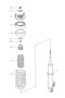 Diagram shock absorber coil spring for your 1997 Porsche 911 Carrera Coupe