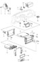 Diagram accessories dashboard trim for your Porsche