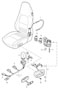 Diagram wiring harnesses switch comfort seat for your 2000 Porsche 911