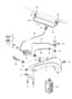 Diagram windscreen washer system for your Porsche