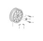Diagram wheels for your Porsche 911
