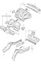 Diagram rear end for your 2006 Porsche 911 Carrera S Convertible 3.8L 6 cylinder RWD