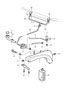 Diagram windscreen washer system for your Porsche