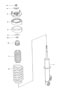 Diagram shock absorber coil spring for your 1997 Porsche 911 Turbo Coupe