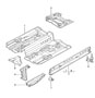 Diagram floor centre for your Porsche