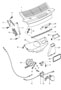 Diagram lid rear for your Porsche