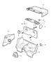 Diagram linings rear for your 2008 Porsche 911