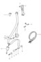 Diagram seat belt front for your Porsche