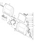 Diagram back seat backrest for your 2007 Porsche Boxster