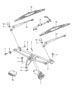 Diagram windscreen wiper system rain sensor for your Porsche