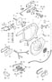 Diagram bracket spare wheel outer for your Porsche