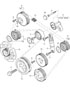 Image of BELT TENSIONER HYDRAULIC. SERPENTINE TENSIONER. image for your 2016 Porsche Panamera