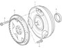 Diagram tiptronic torque converter drive plate for your Porsche