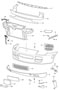 Diagram lining front for your Porsche Cayenne