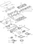 Diagram bracket roof for your 2006 Porsche Cayenne Base