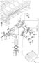 Diagram oil filter bracket heat exchanger for your 2003 Porsche 911