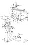 Diagram rear axle wheel carrier wishbone wheel hub for your 1982 Porsche 944