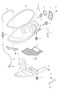 Diagram headlamp direction indicator light for your 1998 Porsche 911