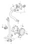 Diagram water pump thermostat housing for your 2001 Porsche 911