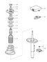 Diagram suspension shock absorber strut for your Porsche