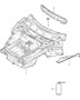 Diagram body front section for your 2020 Porsche Cayenne