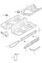 Diagram floor centre for your Porsche