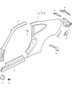 Diagram side section outer for your 2012 Porsche 911 Carrera 4S Coupe