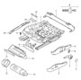 Diagram seat adjuster standard seat comfort seat for your Porsche