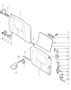 Diagram back seat backrest for your 2007 Porsche Boxster